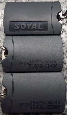 SOYAL  防拷型感應扣(卡)